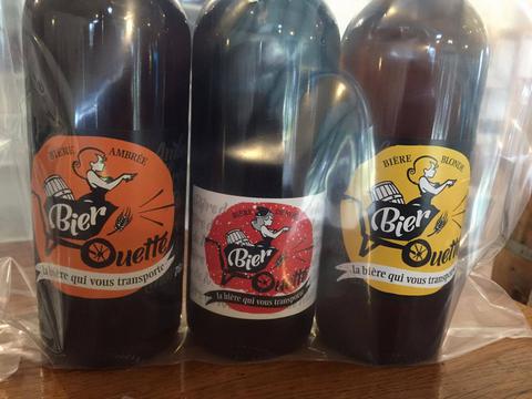 Les 3 bier'ouettes bieres amboisienne en 75 cl